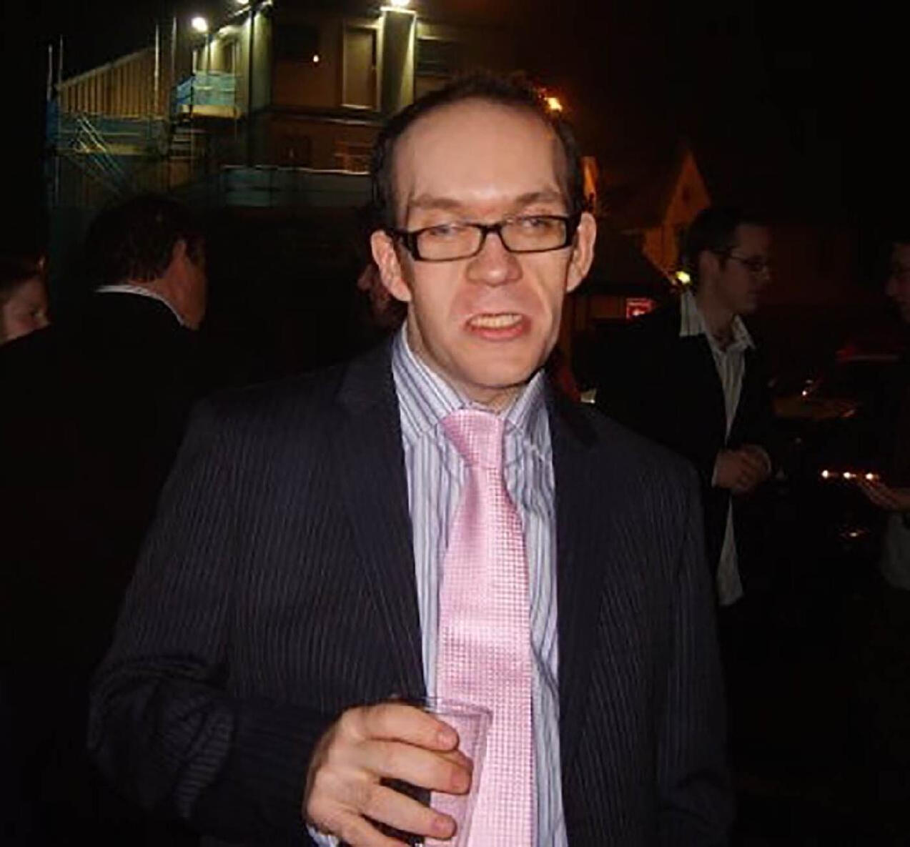 Nice suit - shame about the face